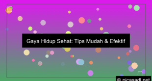 grafik gaya hidup sehat