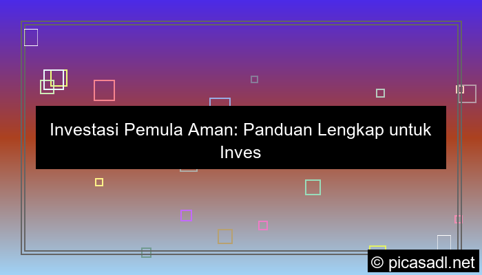 grafik investasi pemula aman