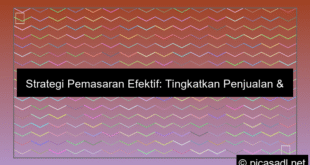 gambar strategi pemasaran efektif