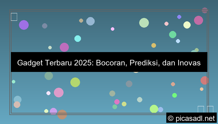 ilustrasi gadget terbaru 2025