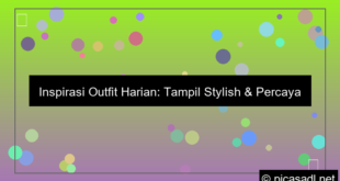 grafik inspirasi outfit harian