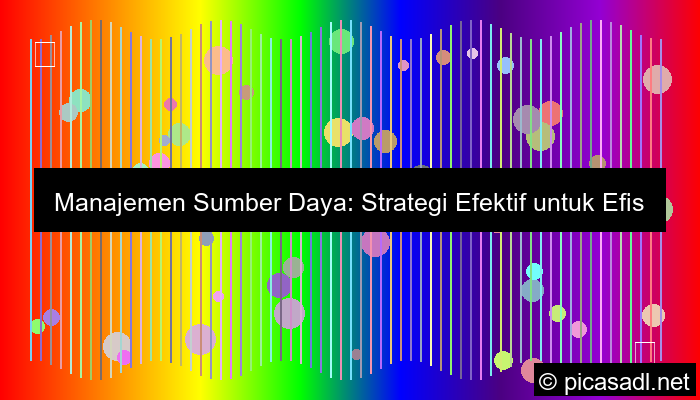 manajemen sumber daya