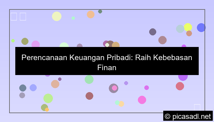 ilustrasi perencanaan keuangan pribadi